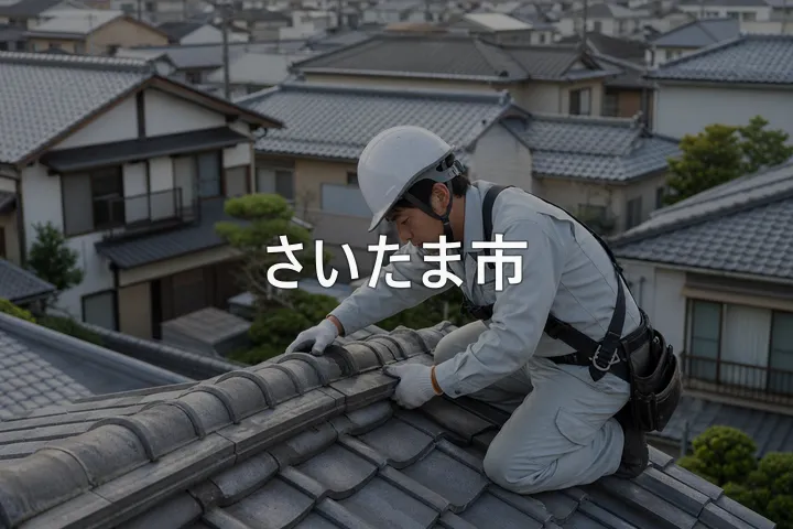 さいたま市の屋根修理