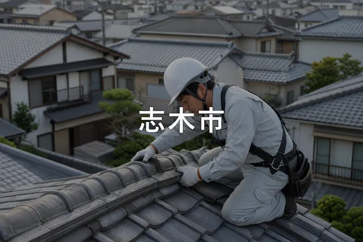 志木市の屋根修理