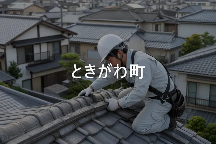 ときがわ町の屋根修理