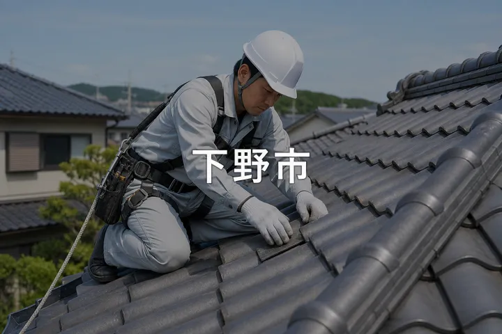 下野市の屋根修理