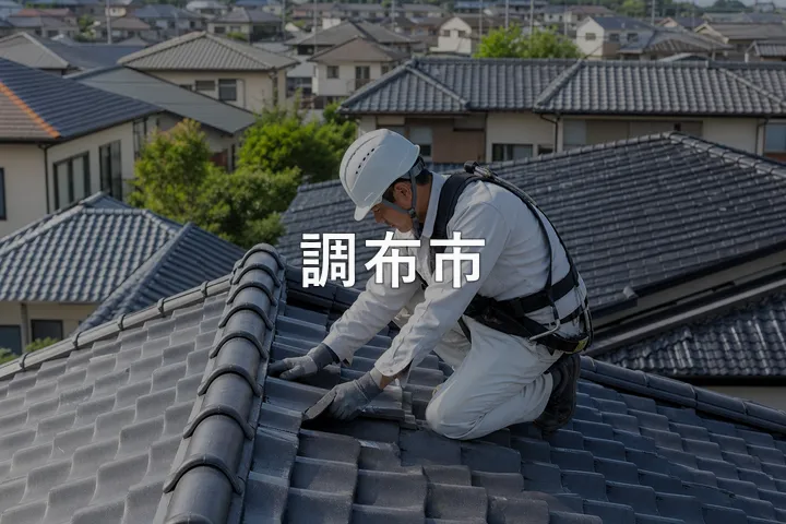 調布市の屋根修理