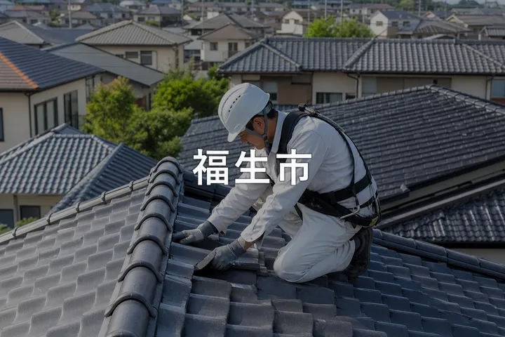 福生市の屋根修理