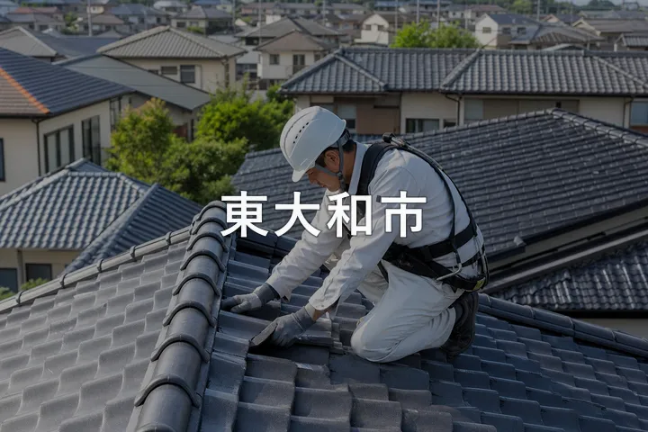 東大和市の屋根修理