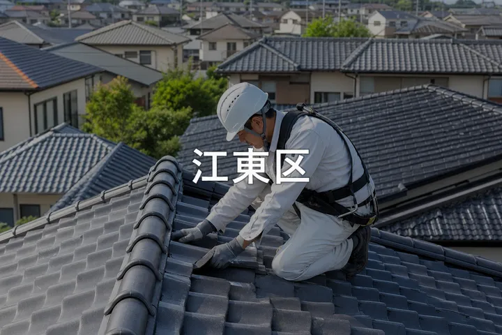 江東区の屋根修理