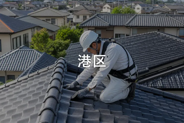 港区の屋根修理