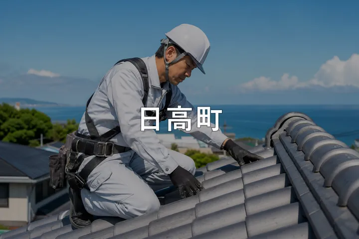 日高町の屋根修理