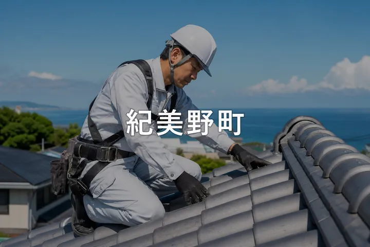 紀美野町の屋根修理