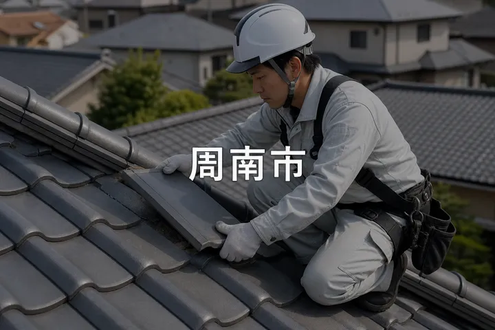 周南市の屋根修理