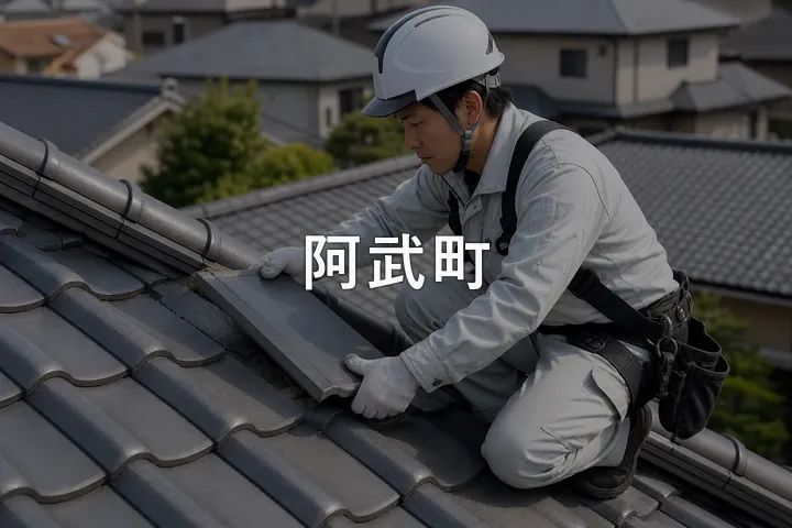 阿武町の屋根修理