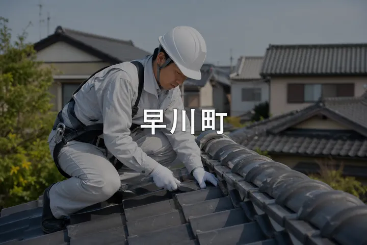 早川町の屋根修理