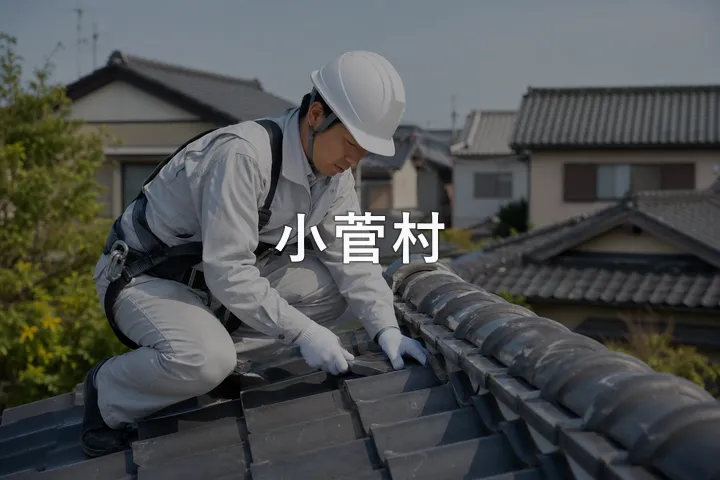小菅村の屋根修理