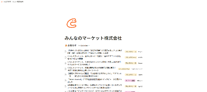 株式会社みんなのマーケット